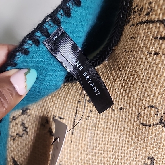 Lane Bryant One Size Poncho Oversized Shawl Wrap. Nwt - Picture 5 of 5